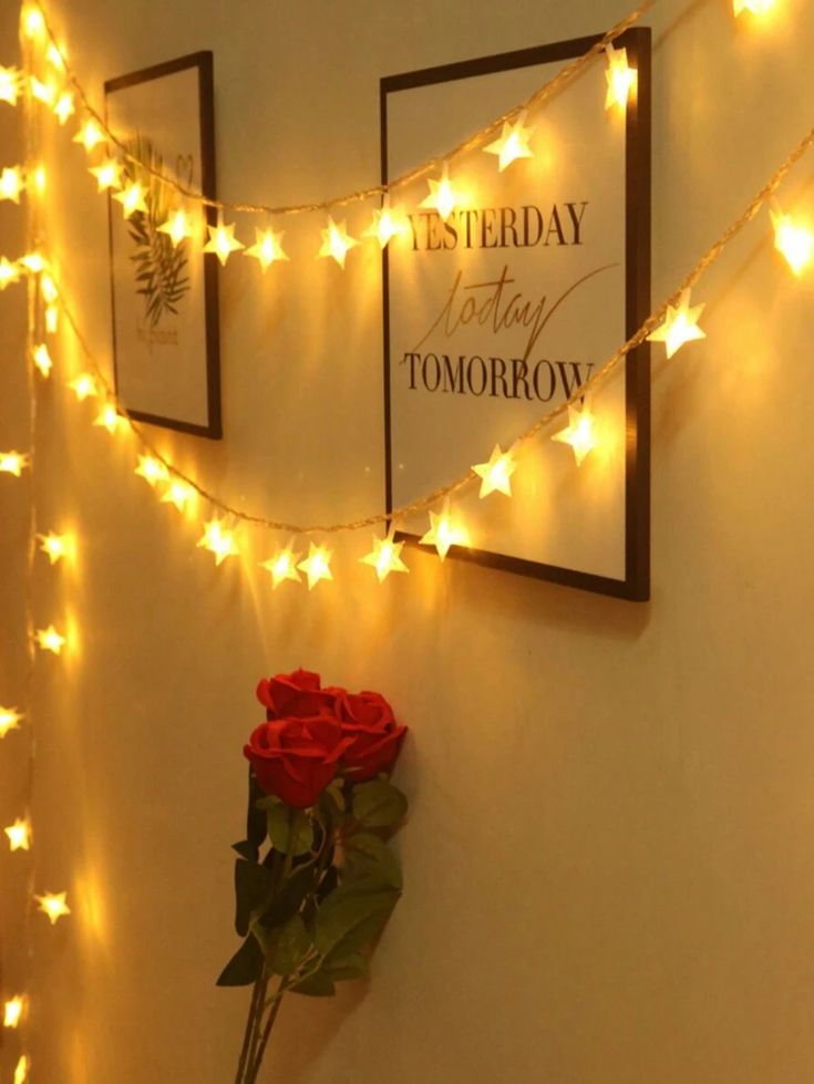 Serial String Star Lights for Decoration