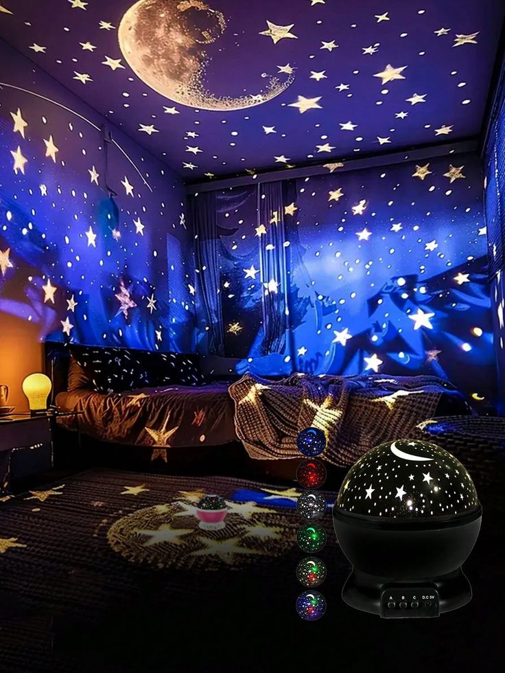 Star Moon Night Light