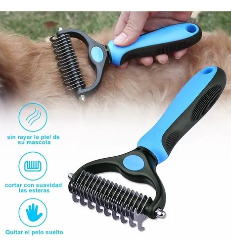 2 in 1 Deshedding Grooming Undercoat Brush